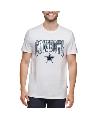 Men's Tommy Hilfiger White Dallas Cowboys Embroidered Patch T-shirt