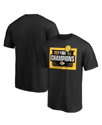 Men's Los Angeles Lakers Fanatics Branded Gold 2020 NBA Finals Champions  Streaking Dunk Roster Long Sleeve T-Shirt