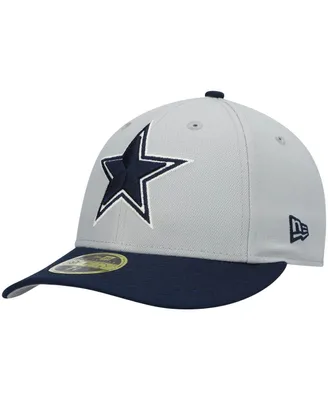 Men's New Era Silver Dallas Cowboys 59FIFTY Fitted Hat