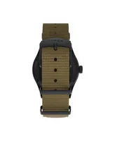 Timex Men's Solar Tan Fabric Strap Watch 36 mm