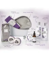 Lovery 9 Piece Lavender and Jasmine Relax Body Care Gift Set