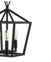 Ojai 3-Light Classic Modern Lantern Led Pendant