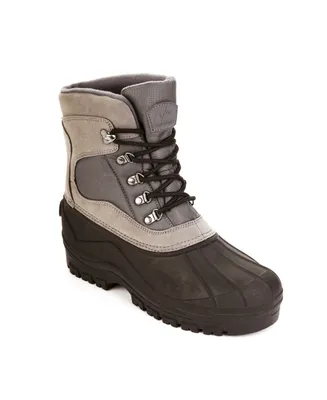 Polar Armor Men's All-Weather Suede Snow Boots