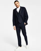 Alfani Mens Slim Fit Navy Tuxedo Separates Created For Macys