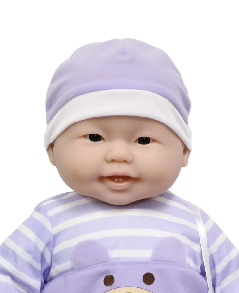 Lots to Cuddle Babies 20" Asian Baby Doll Purple Outfit - Pink