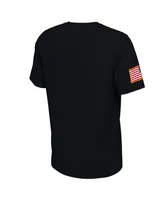 Men's Black Oklahoma Sooners Veterans Day T-shirt