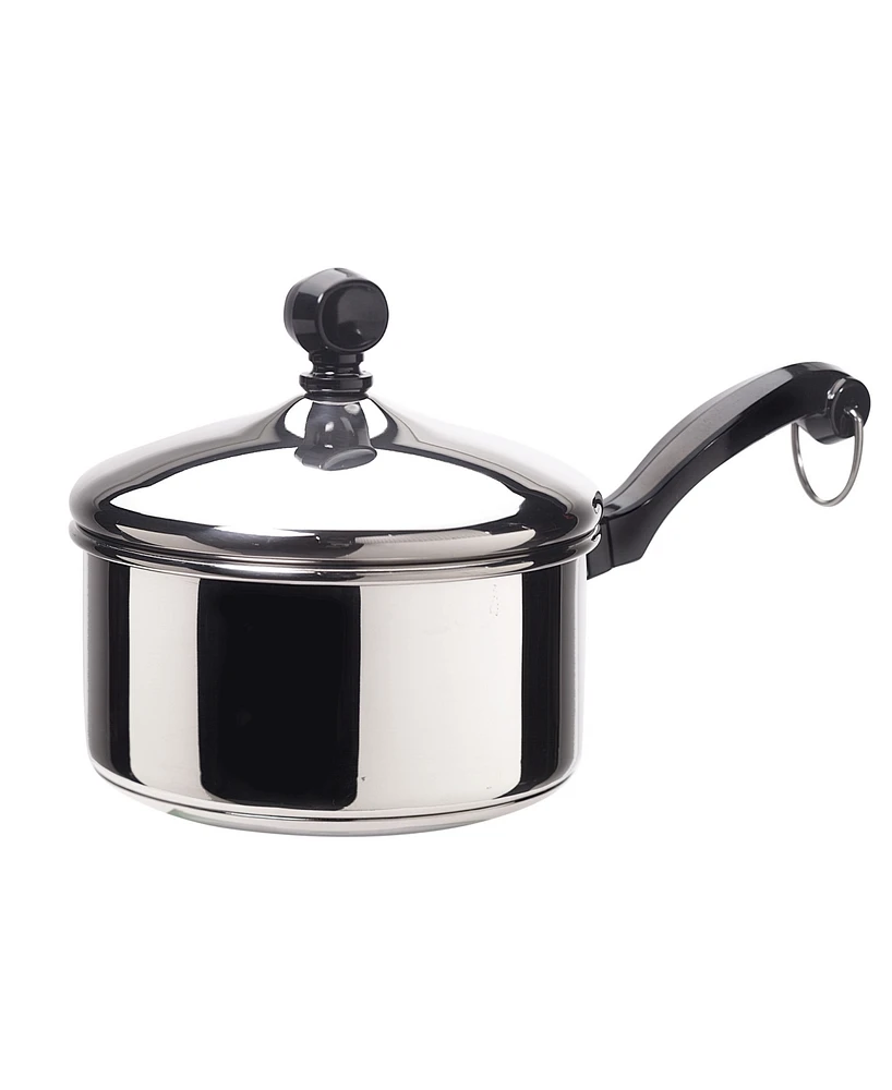 Farberware Classic Series Stainless Steel 1-Qt. Saucepan & Lid