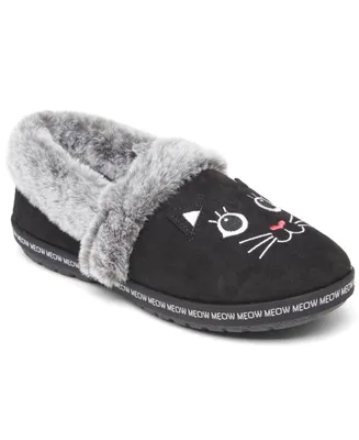 Skechers Women's Bobs for Cats Too Cozy Meow Pajamas Slipper Shoes from Finish Line