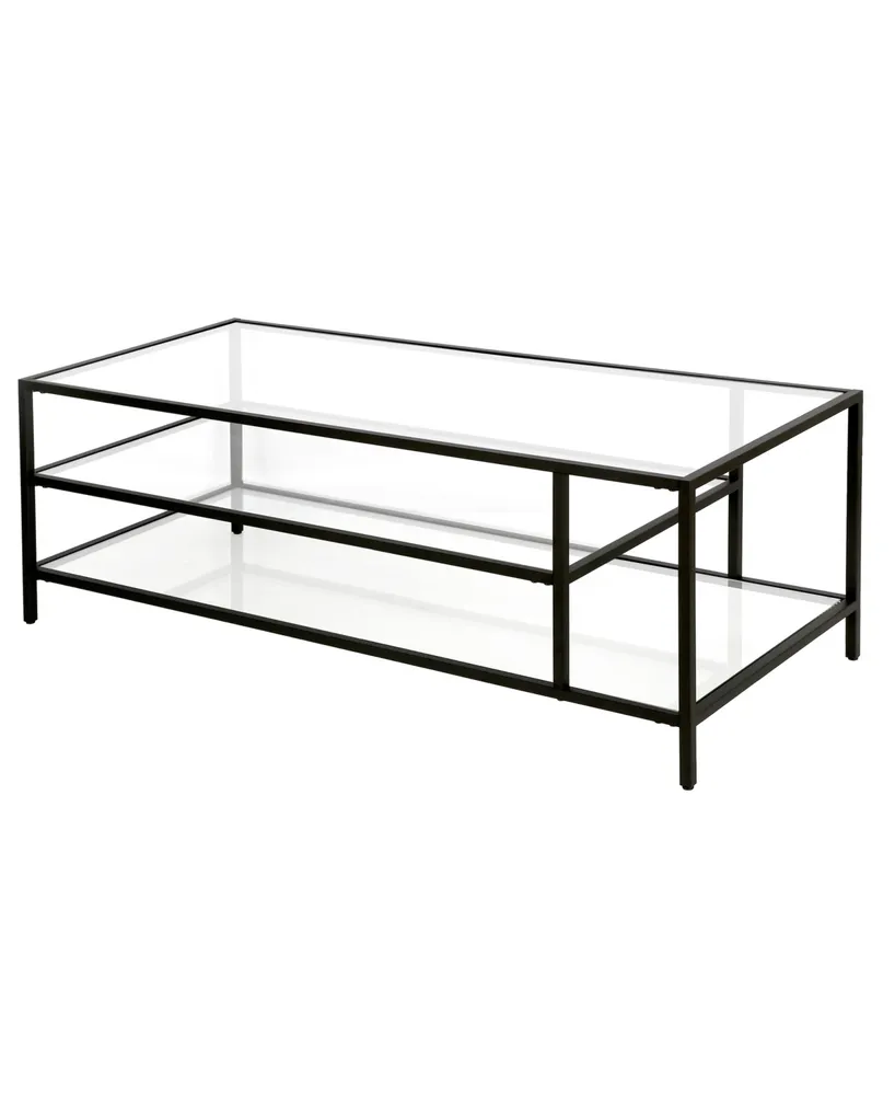 Winthrop Coffee Table with Shelves