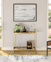 Cooper Bar Cart, 33" x 14"