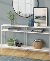 Sivil 55" Console Table with Shelves