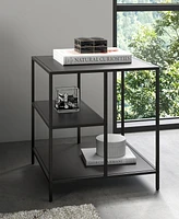 Winthrop 20" Side Table with Shelves