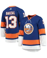 Men's Mathew Barzal Royal New York Islanders Home Authentic Pro Player Jersey