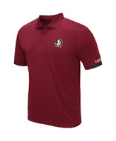 Men's Garnet Florida State Seminoles Logo Santry Polo Shirt