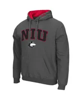 Colosseum Men's Northern Illinois Huskies Arch and Logo Pullover Hoodie