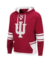 Men's Indiana Hoosiers Lace Up 3.0 Pullover Hoodie