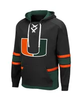 Men's Miami Hurricanes Lace Up 3.0 Pullover Hoodie