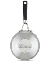KitchenAid Stainless Steel 2 Quart Induction Sauce Pan with Measuring Marks and Lid