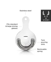 Viski Professional Hawthorne Stainless Steel Strainer