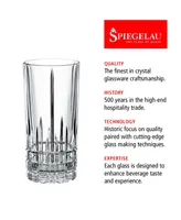 Spiegelau Perfect Serve Longdrink Glass Set, Set of 4, 12.3 Oz