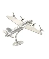 Traditional Plane Sculpture, 9" x 12" - Silver