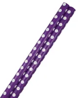 Jam Paper Gift Wrap 50 Square Feet Polka Dot Wrapping Paper Rolls, Pack of 2