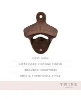 Twine Wall Mounted Bottle Opener