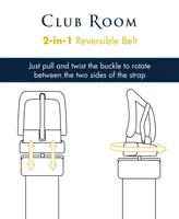 Club Room Men's Reversible Dress Belt, Created for Macy's