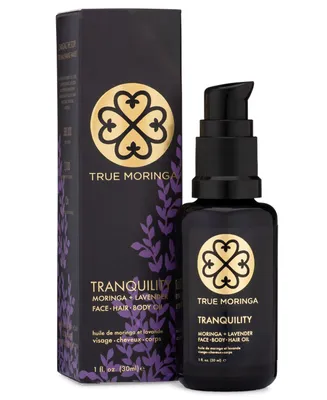 True Moringa Moringa & Lavender Facial Oil, 1 oz.