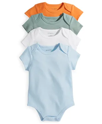 First Impressions Baby Boys Bodysuits, Pack of 4, Created for Macy's
