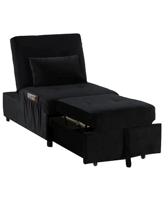 Bayani Adjustable Sleeper Lounge Chaise