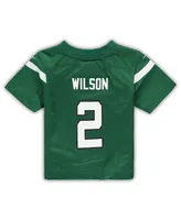 Infant Girls and Boys Zach Wilson Gotham Green New York Jets Game Jersey