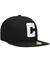 Men's Black Indianapolis Colts Logo Omaha 59FIFTY Fitted Hat