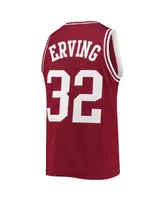 Men's Julius Erving Maroon UMass Minutemen Commemorative Classic Basketball Jersey