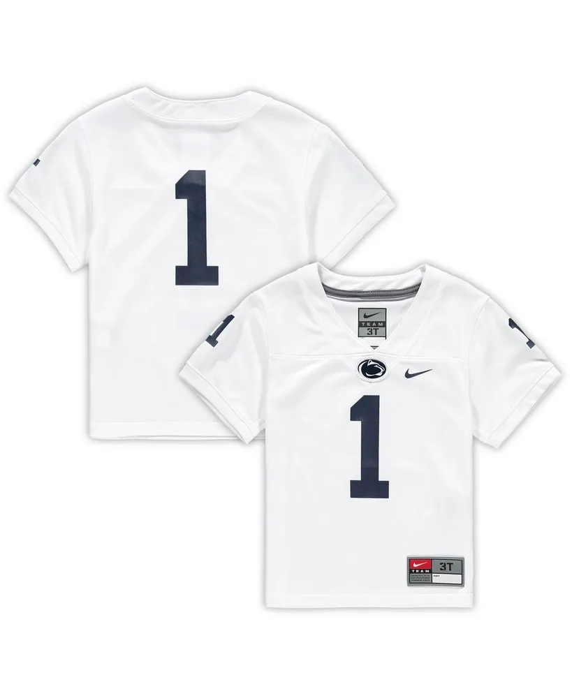 Toddler Boys Number 1 White Penn State Nittany Lions Untouchable Football Jersey