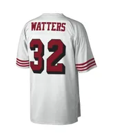 Men's Mitchell & Ness Ricky Watters White San Francisco 49ers Legacy Replica Jersey