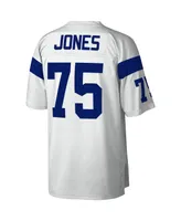 Men's Deacon Jones White Los Angeles Rams Legacy Replica Jersey