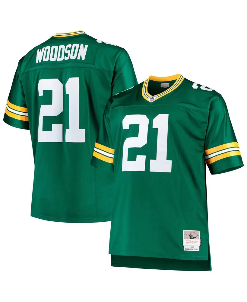 Vintage Green Bay Packers 21 Charles Woodson Jersey T Shirt 