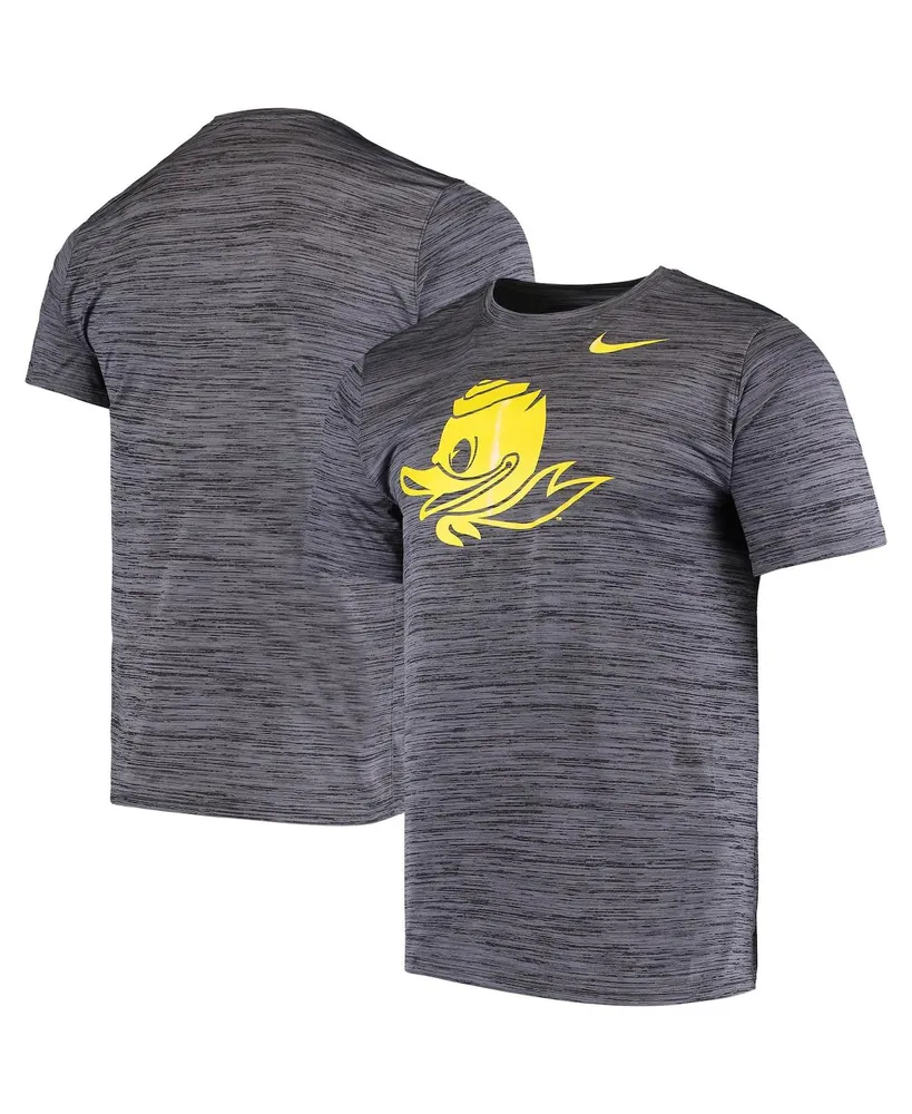 Men's Black Oregon Ducks Tonal Velocity Legend T-shirt