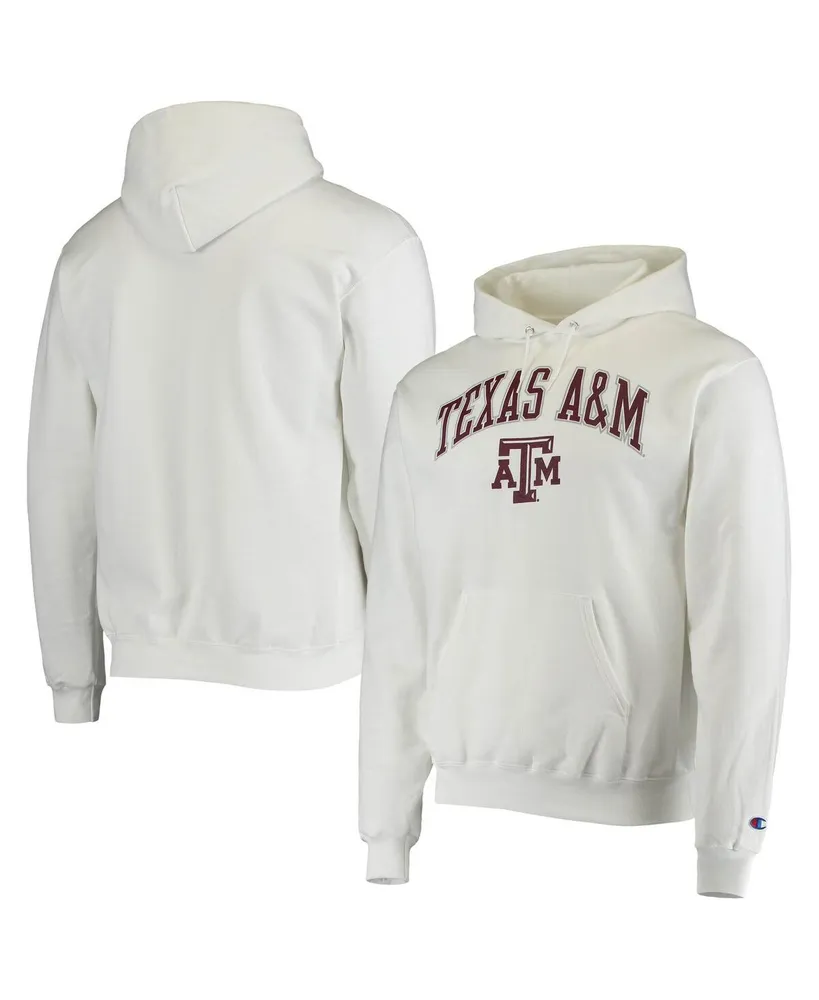 Men's White Texas A&M Aggies Campus Classic Pullover Hoodie