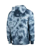 Men's College Navy Seattle Seahawks Tie-Dye Pullover Hoodie