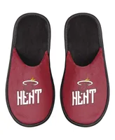 Men's Miami Heat Scuff Slide Slippers