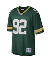 Men's Reggie White Green Bay Packers Big and Tall 1996 Retired Player Replica Jersey