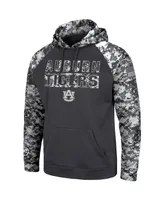 Men's Colosseum Charcoal Auburn Tigers Oht Military-Inspired Appreciation Digital Camo Pullover Hoodie