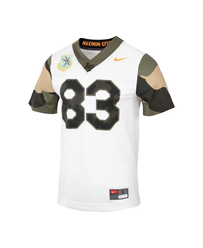 Men's Number 83 White Air Force Falcons Special Game Replica Jersey