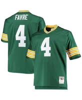 Men's Brett Favre Green Bay Packers Big and Tall 1996 Retired Player Replica Jersey