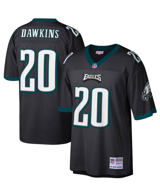 Men's Brian Dawkins Black Philadelphia Eagles Legacy Replica Jersey