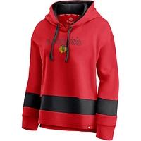 Fanatics Women's Chicago Blackhawks Colors of Pride Colorblock Pullover Hoodie