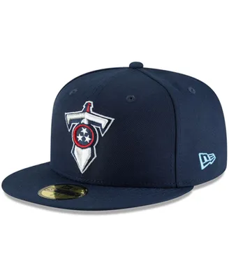 Men's Navy Tennessee Titans Omaha 59FIFTY Hat