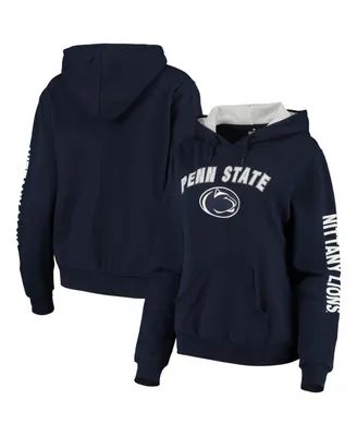 Women's Navy Penn State Nittany Lions Loud and Proud Pullover Hoodie